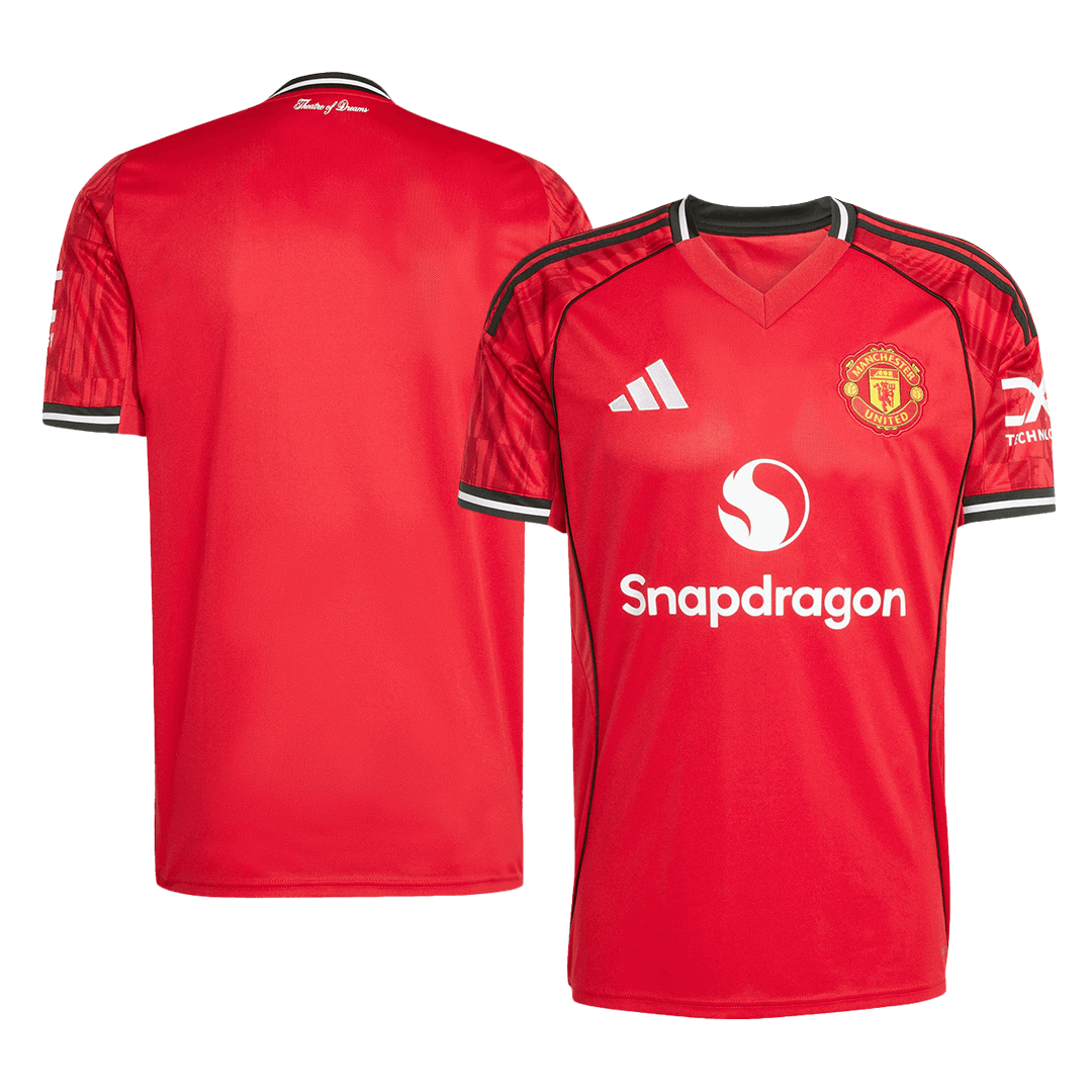 Manchester United Soccer Jersey Home Shirt 2025-26