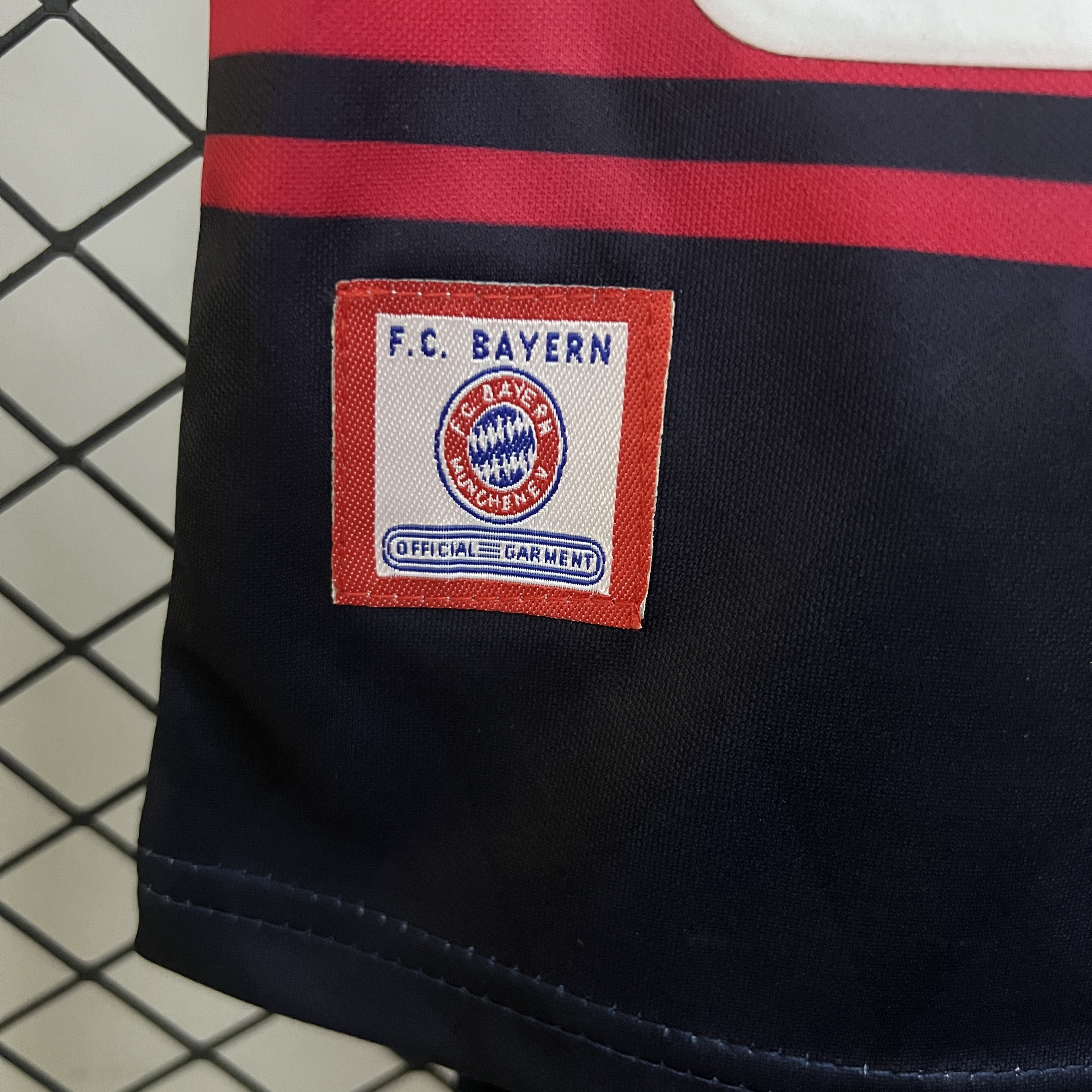 Kids Bayern Munich Retro Soccer Home Kits 97-99