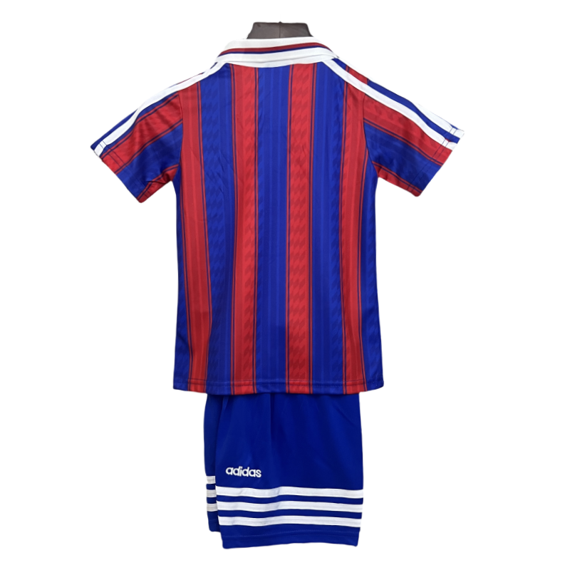 Kids Bayern Munich Retro Soccer Home Kits 95-97