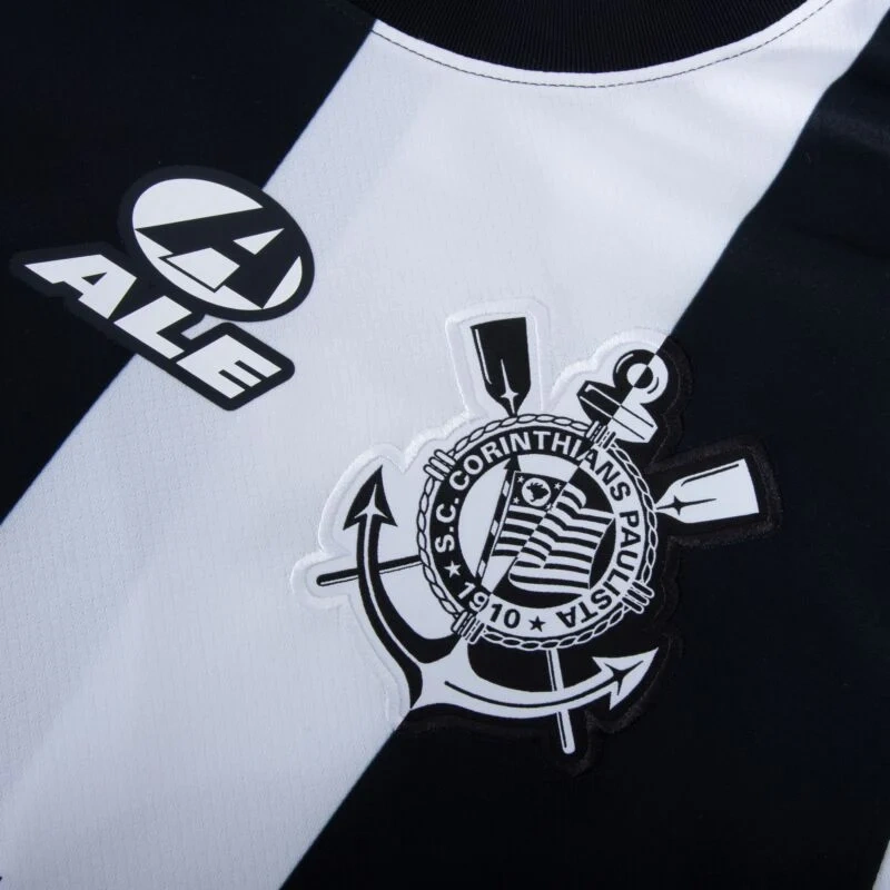 Corinthians 3rd Memphis 94 Shirt incl. Full Sponsor Set 2024-2025  Player version / fans version  Non-Customize