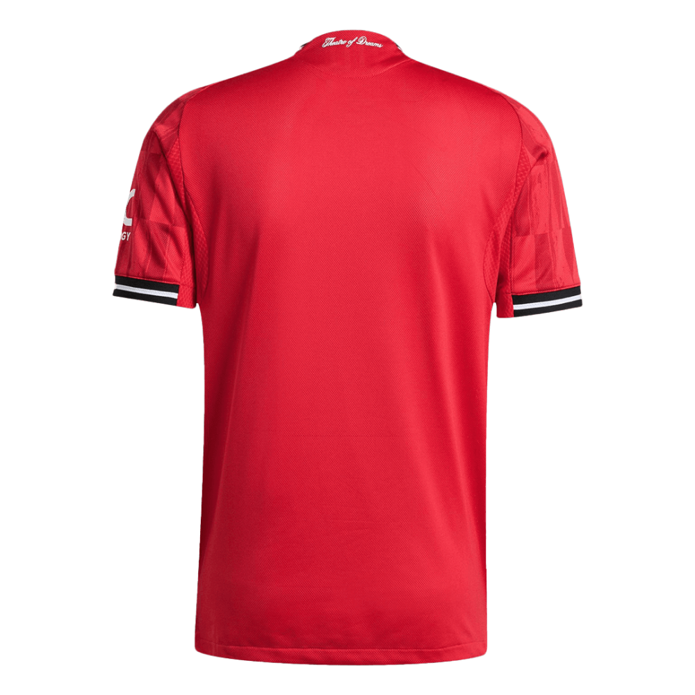 Manchester United Home Shirt Soccer Jersey Player Edition 2025-26