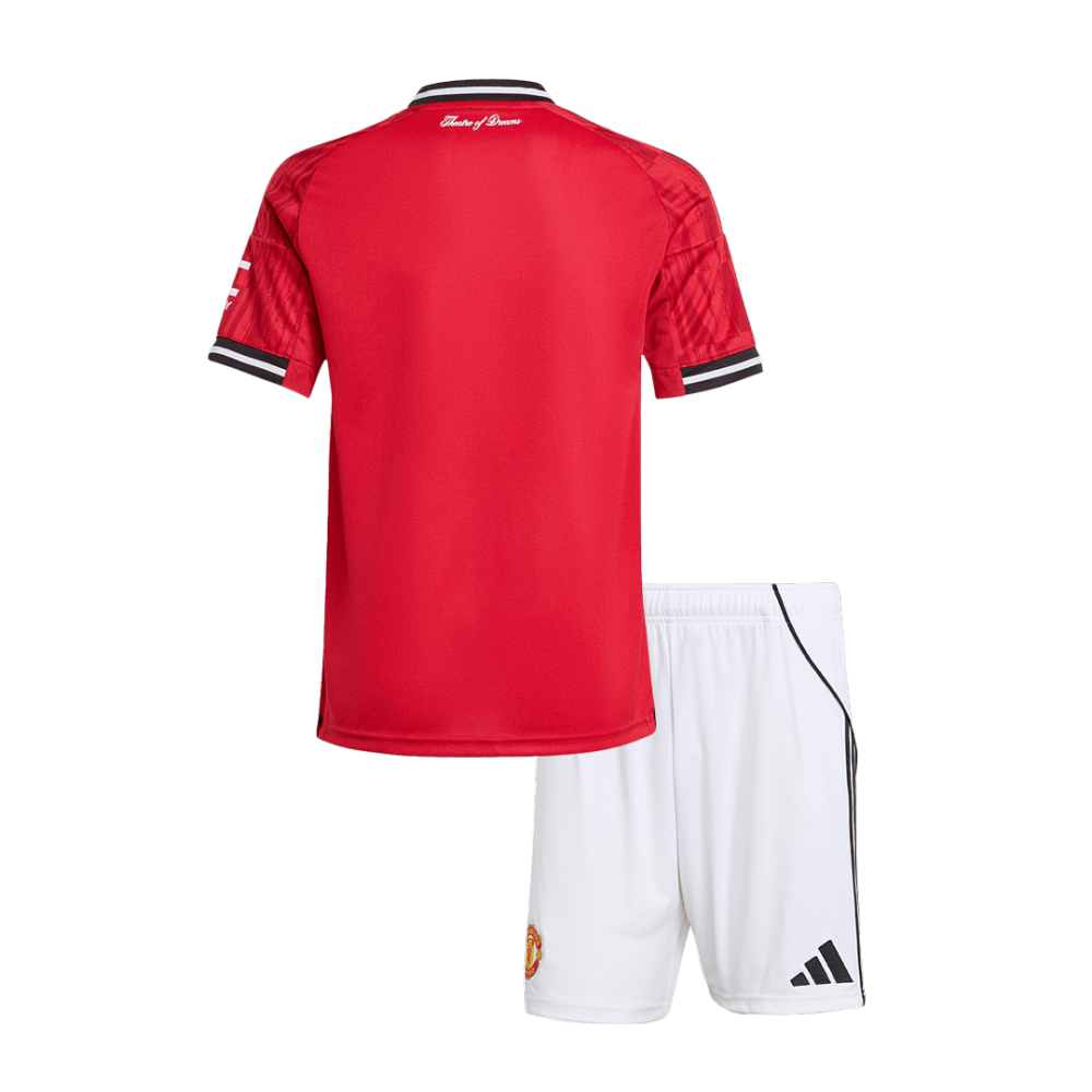 Manchester United Custom Home Soccer Kit 2025-26