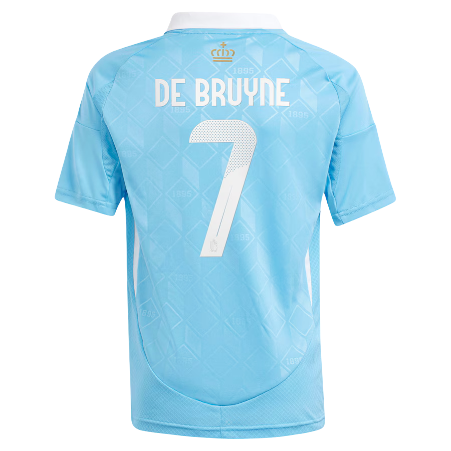 Belgium FA Away  De Bruyne 7 Shirt 2024 fan version Non-Customize