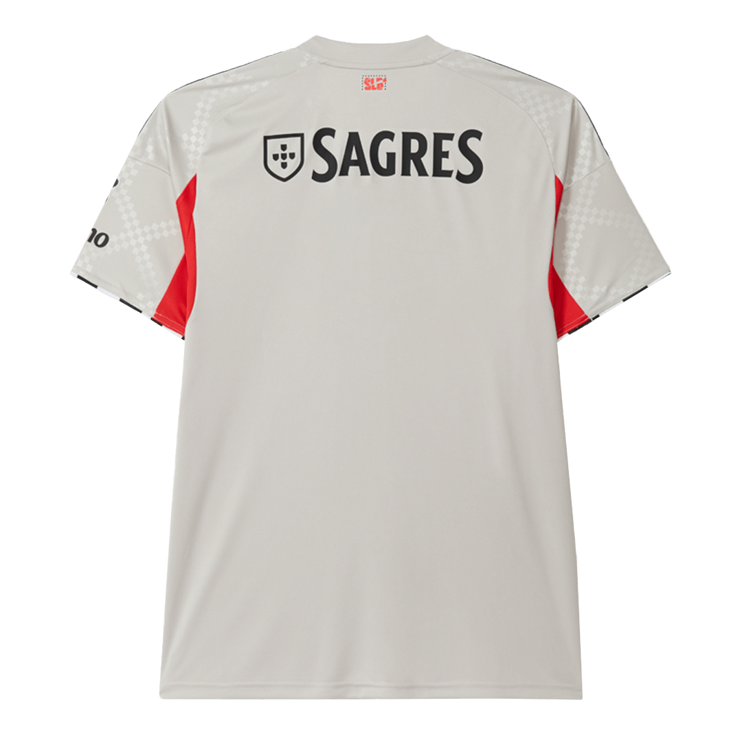 Benfica Soccer Jersey Away Custom Shirt 2025-26