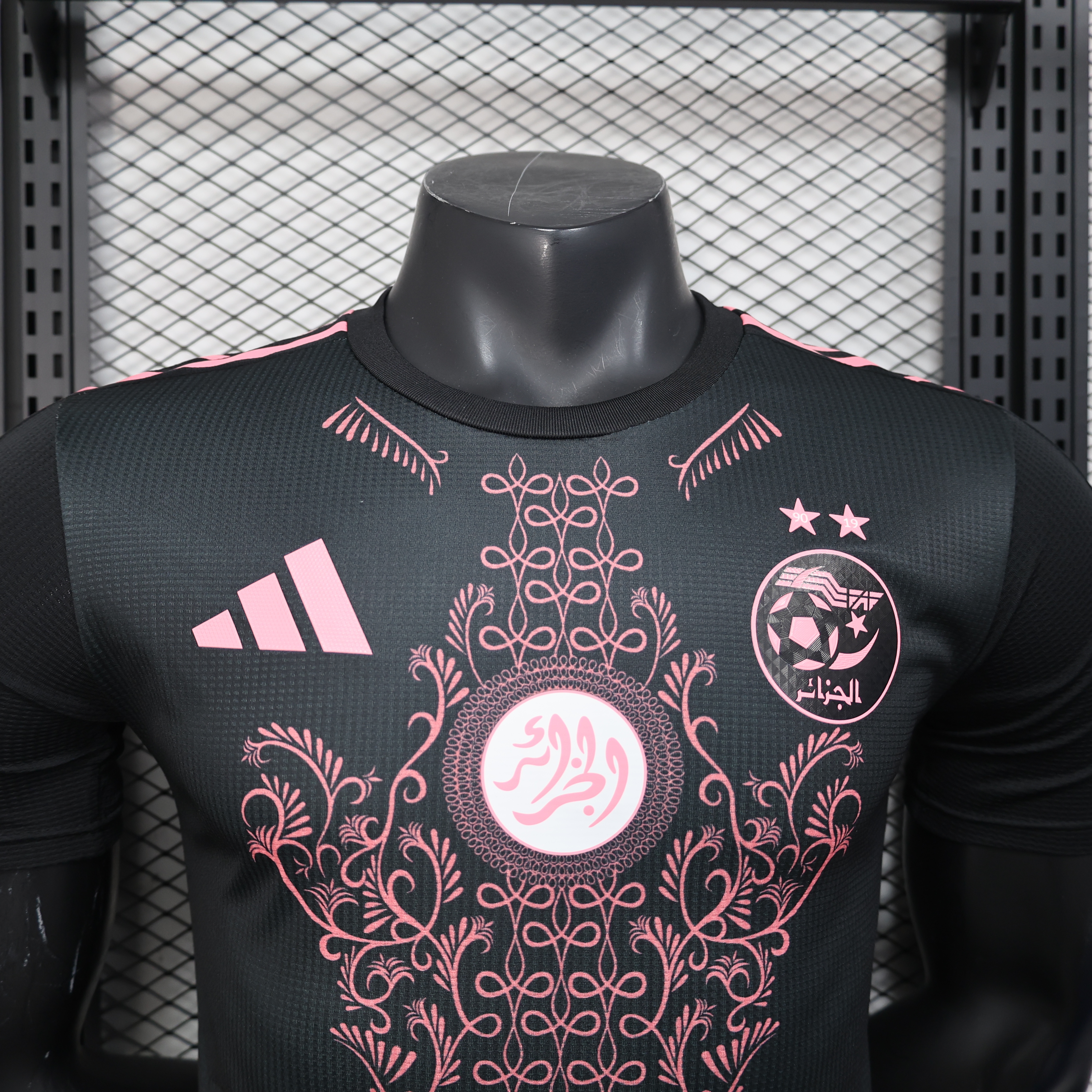Algeria Black Shirt Soccer Jersey 2025