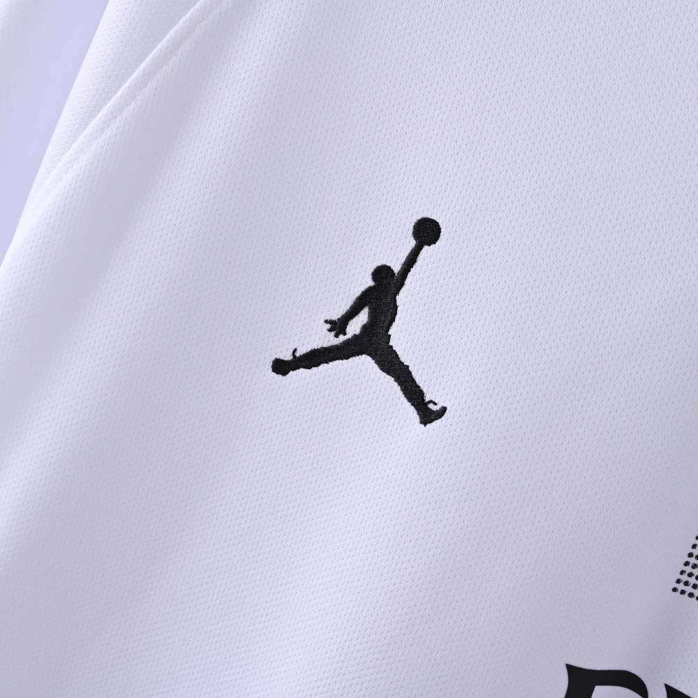Paris Jordan PSG White Away Shirt Soccer Jersey 18-19