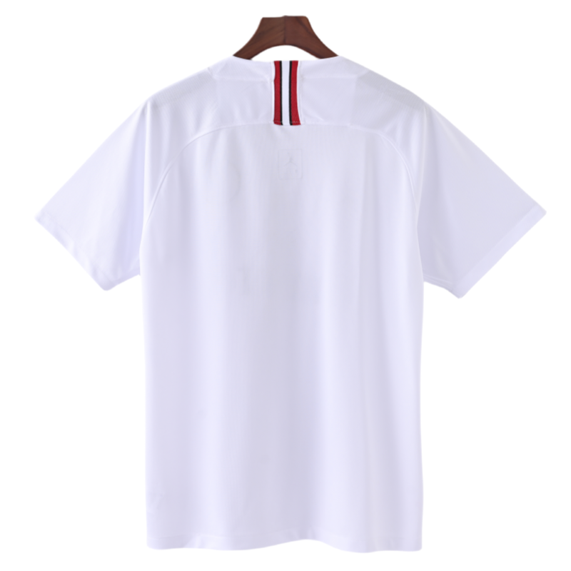 Paris Jordan PSG White Away Shirt Soccer Jersey 18-19