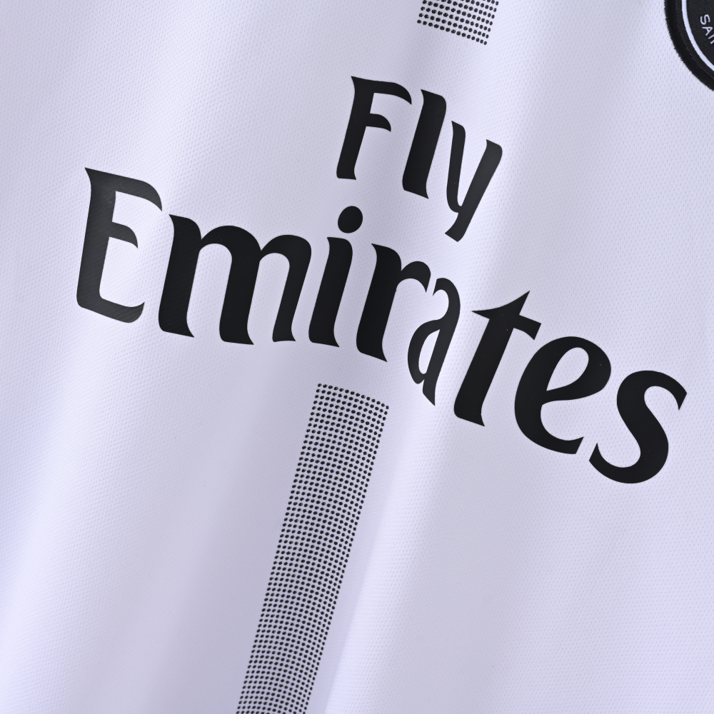 Paris Jordan PSG White Away Shirt Soccer Jersey 18-19