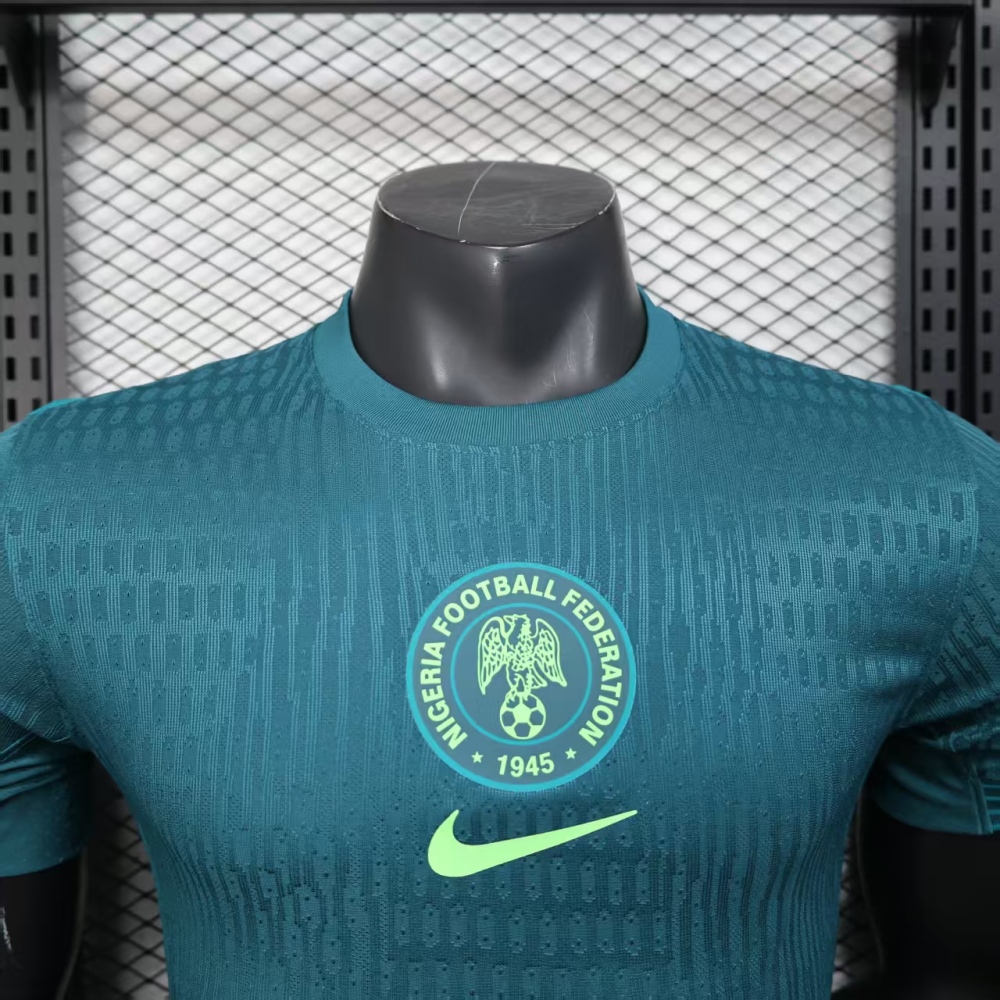 Nigeria Away Shirt Soccer Jersey Player Version 2025