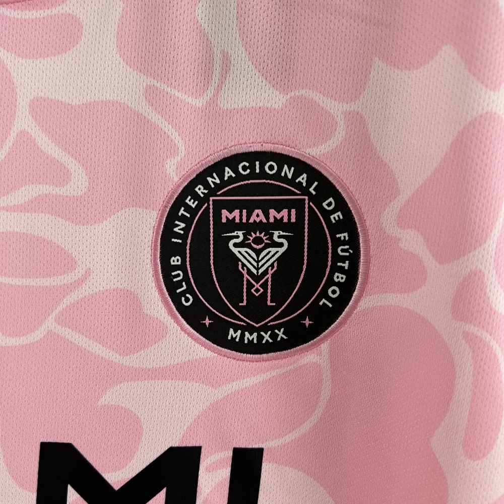 Inter Miami Shirt Joint Edition Pink Soccer Jersey 23-24