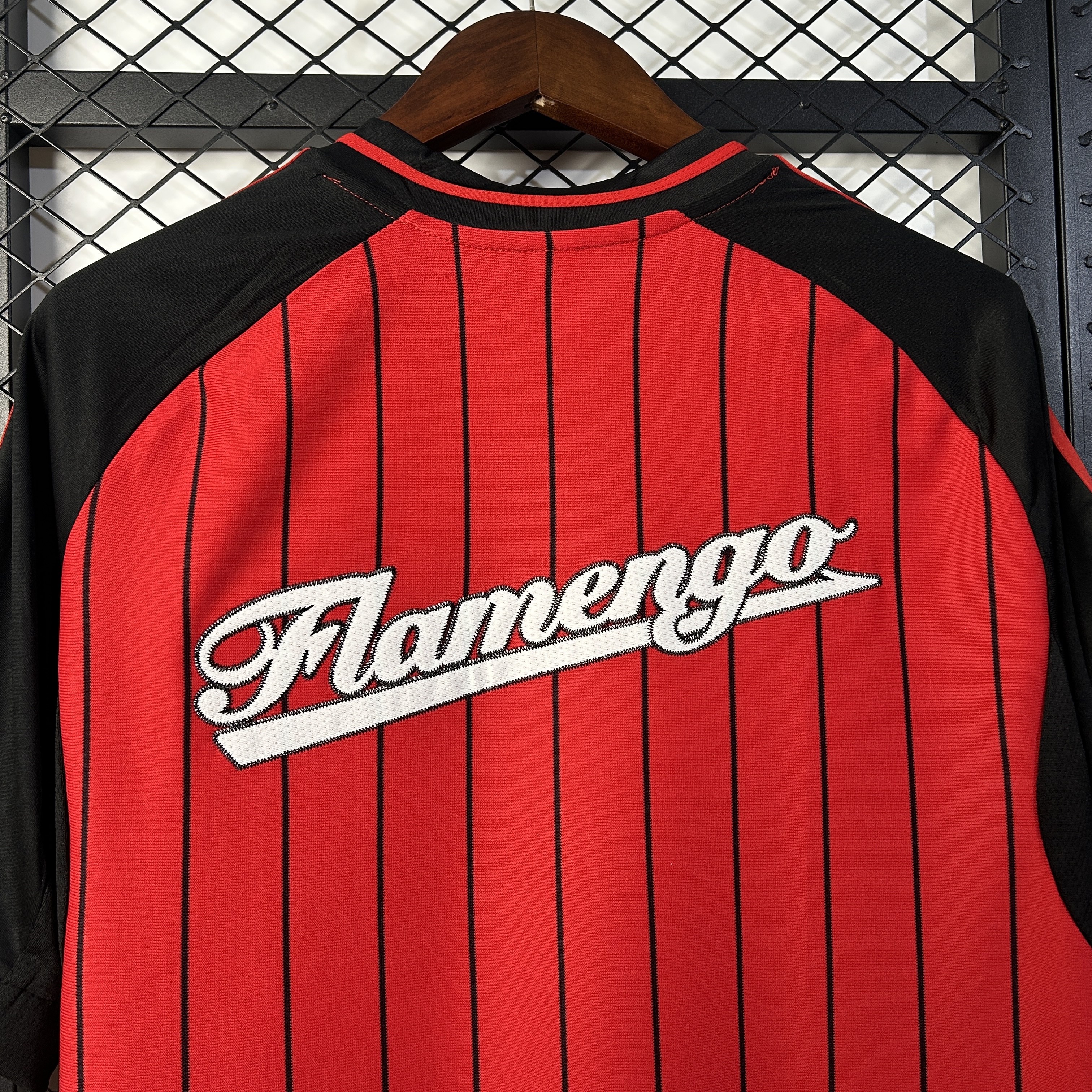 CR Flamengo Baseball style Pre Match Casual Training Soccer shirt 25-26