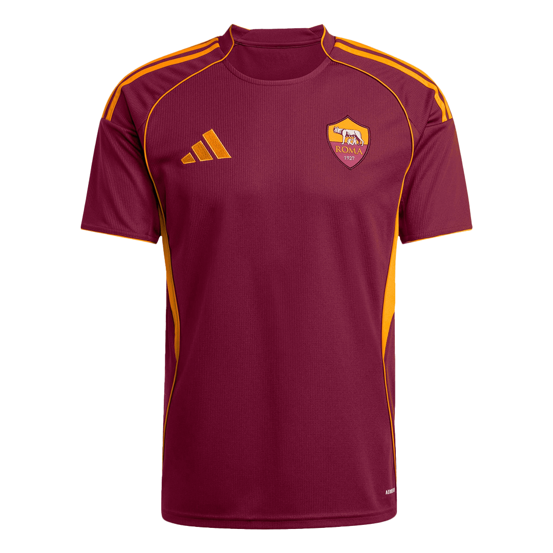 Roma Soccer Jersey Home Custom Shirt 2025-26