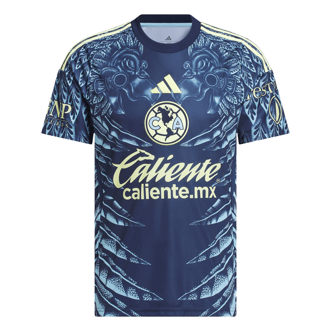 Club America Away Soccer Jersey 2025-26 Navy