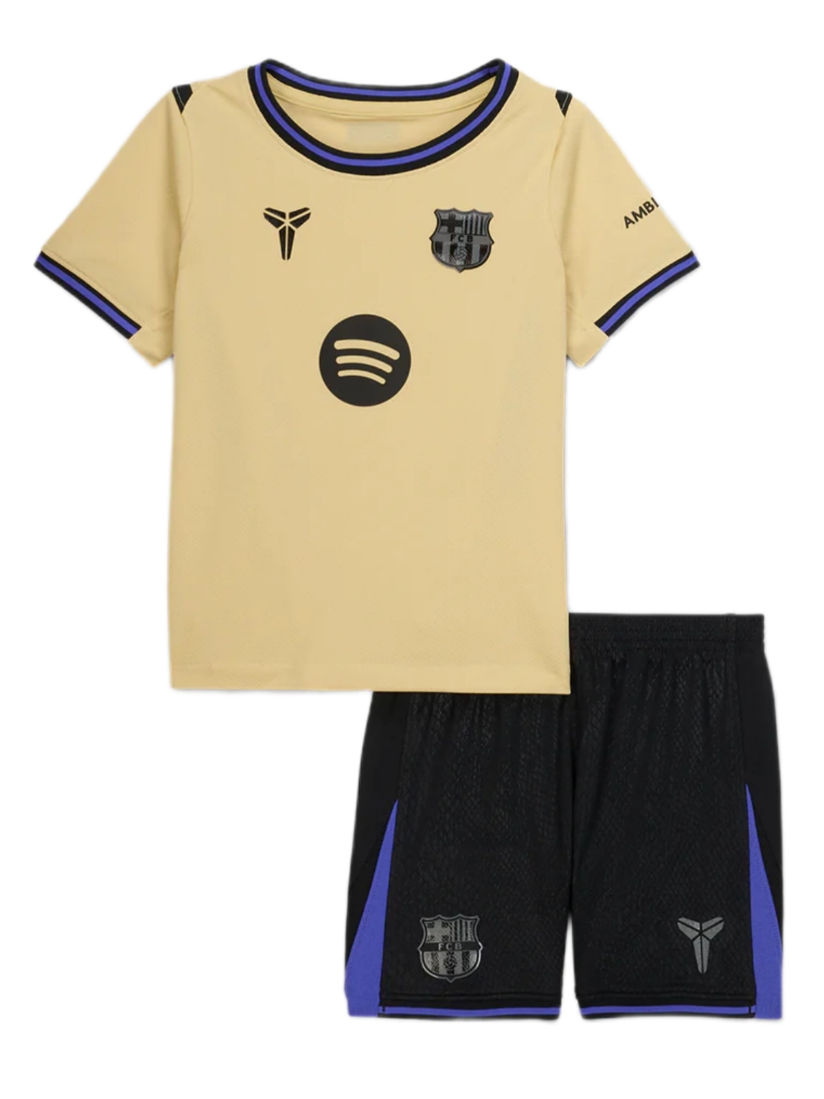 Adult set Barcelona x Kobe Bryant Away.football jersey kit 2025/26