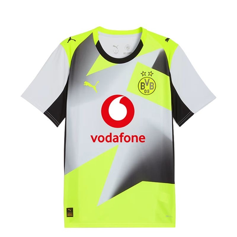 Borussia Dortmund Third Custom Player Version Soccer Jersey 2025-26