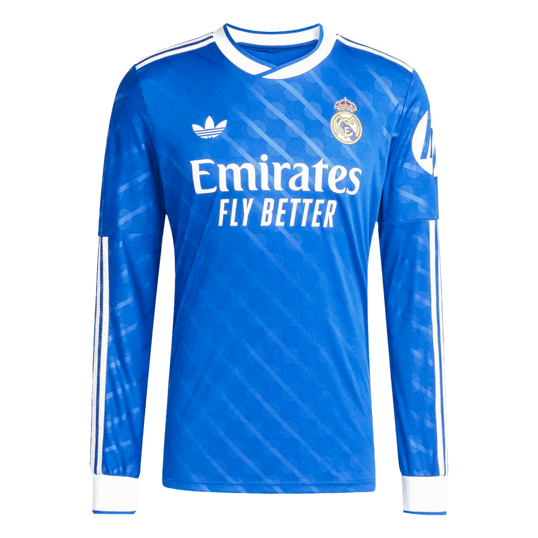 Real Madrid Long Sleeve Jersey Third Away Football Shirt 2025-26