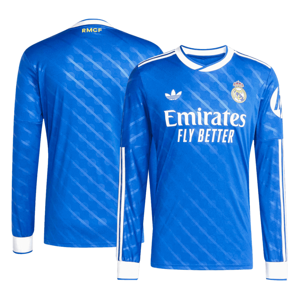 Real Madrid Long Sleeve Jersey Third Away Football Shirt 2025-26