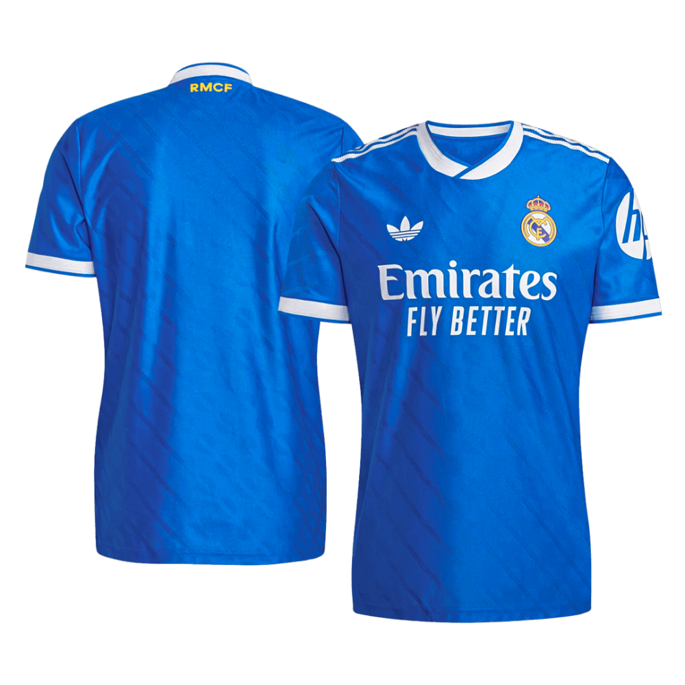 Real Madrid Third Away Soccer Jersey Player Version Shirt 25-26