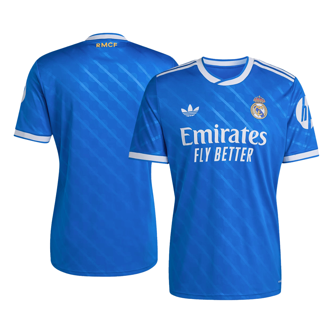 Real Madrid Third Away Shirt Soccer Custom Jersey 25-26