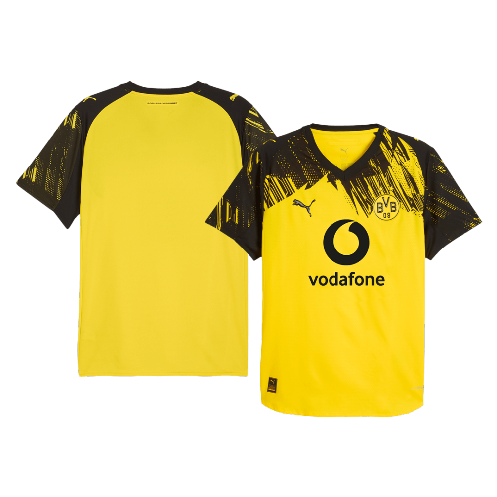 Borussia Dortmund Home Custom Player Version Soccer Jersey 2025-26