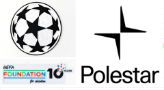 25/26 UCL & UEFA FOUNDATION 10 YEARS BADGE & POLESTAR BADGE