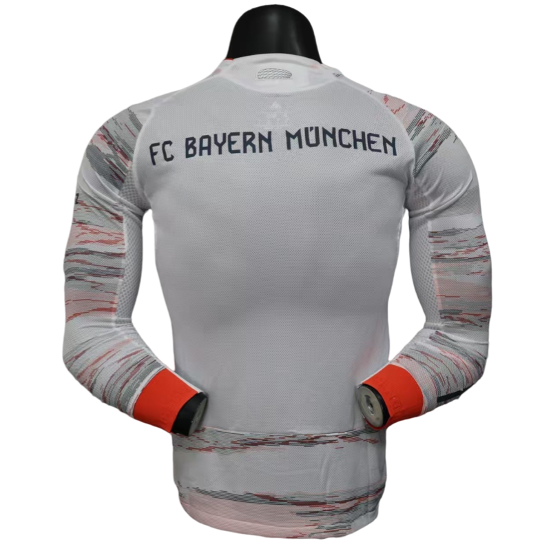 Bayern Munich Away Long Sleeve Shirt Soccer Jersey player version 25-26