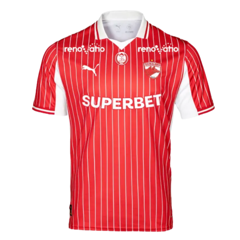 FC Dinamo București Home Kit Soccer Jersey 25-26