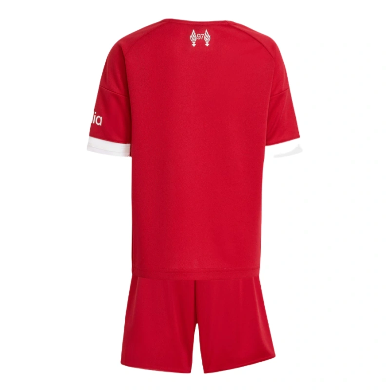 2025-26 Liverpool home Kids football jersey Kits