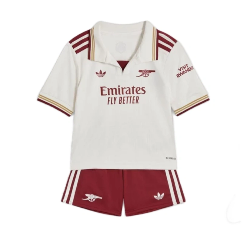 Arsenal Third Away Kids Football Jersey Kit 2025-2026