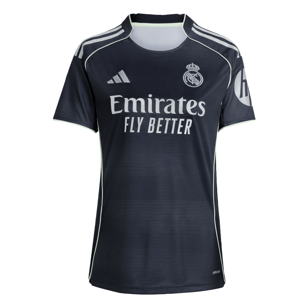 Real Madrid Soccer Jersey Away Women's Shirt 2025-26
