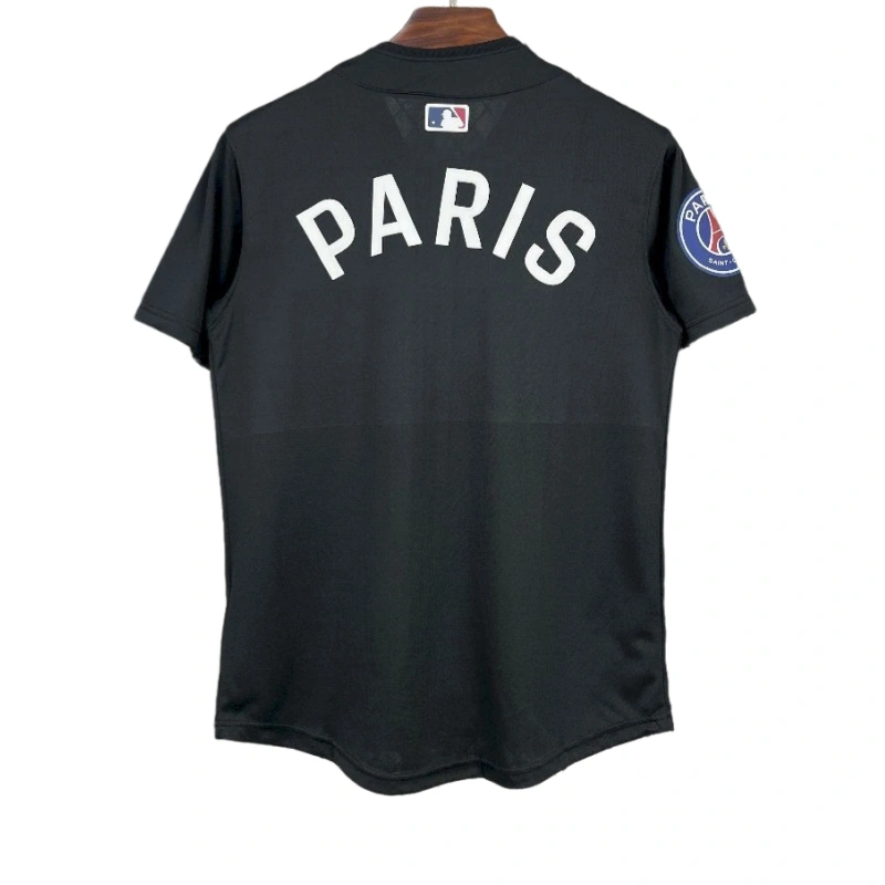 PSG Black US Pack Baseball Uniform 2025-26