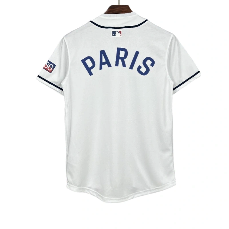 PSG White US Pack Baseball Uniform 2025-26