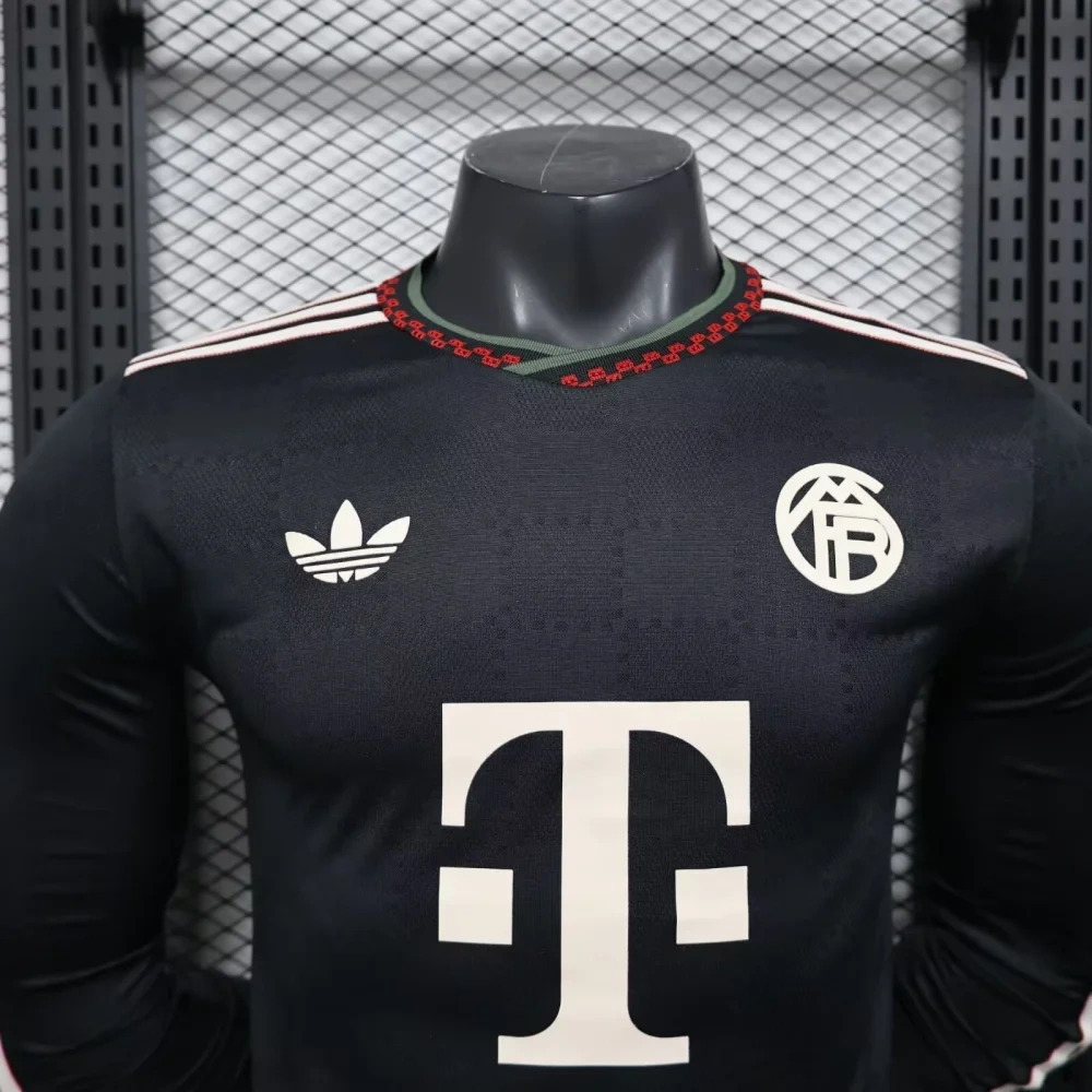 Bayern Munich Long Sleeve champions League Football jersey 2025-26 Player version