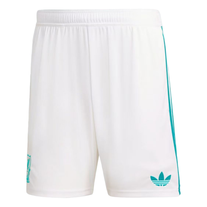 Liverpool Third Away Soccer Shorts Player+Fans Version 2025/26
