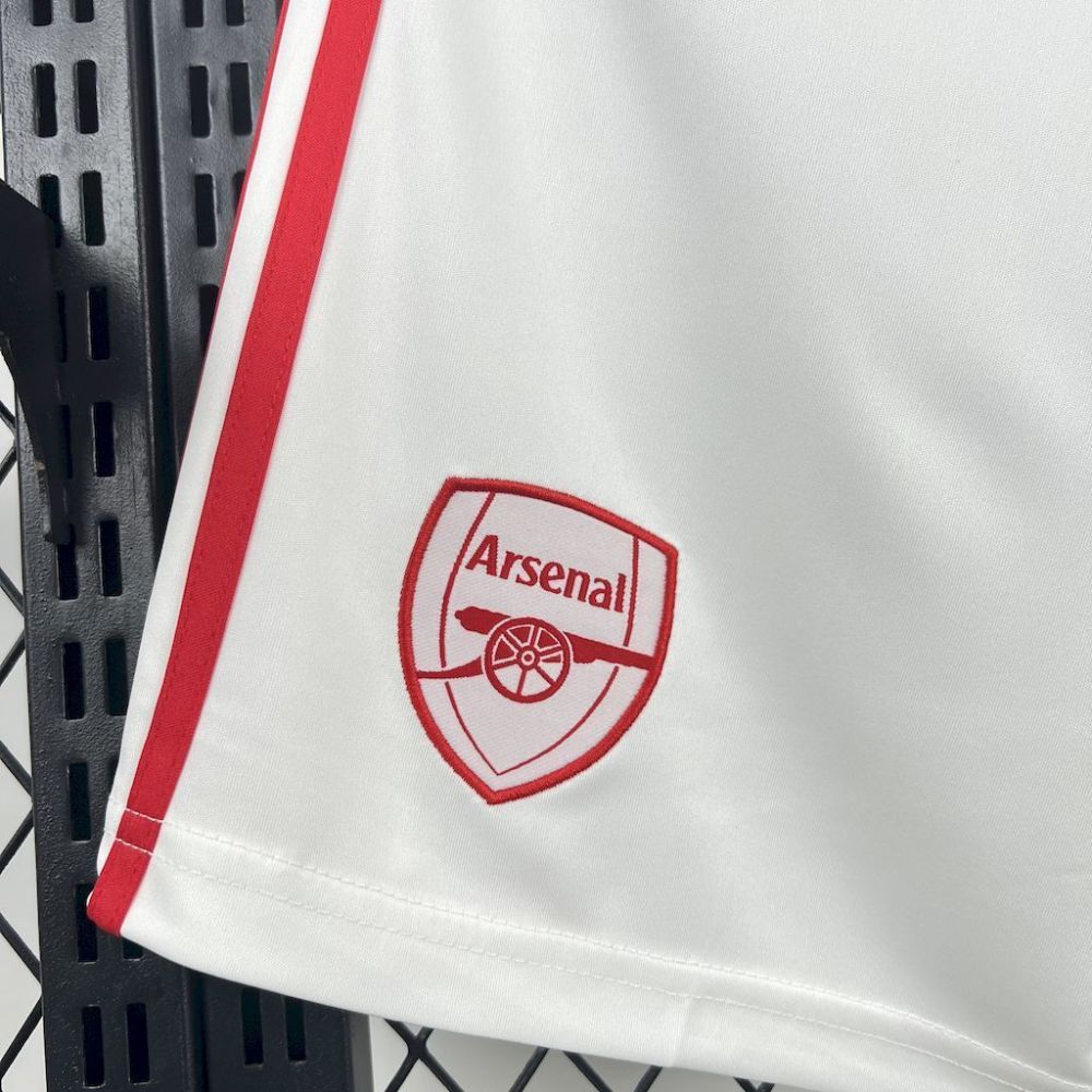 Arsenal Home Soccer Shorts Player+Fans Version 25-26