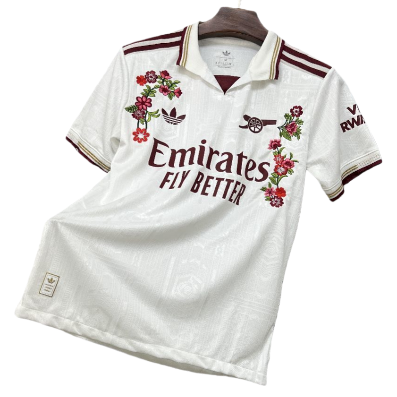 Arsenal Third Shirt Embroidery Flowers Football Jersey player version 25-26