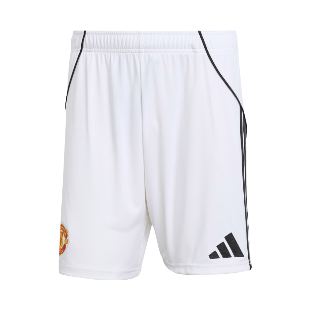 Manchester United Home Soccer Shorts Fans+Player Version 25-26