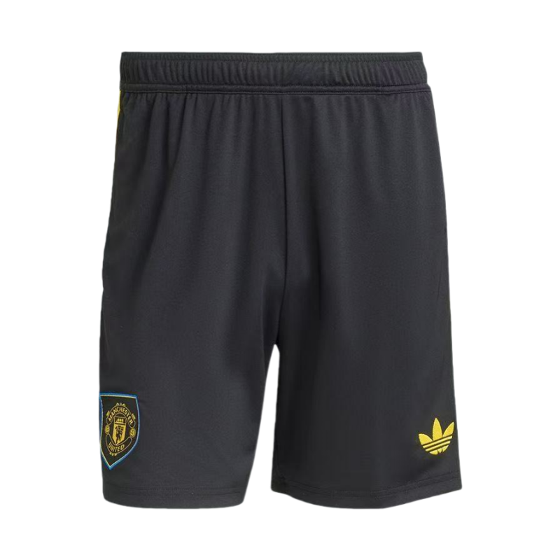Manchester United Third Soccer Shorts Fans+Player Version 25-26