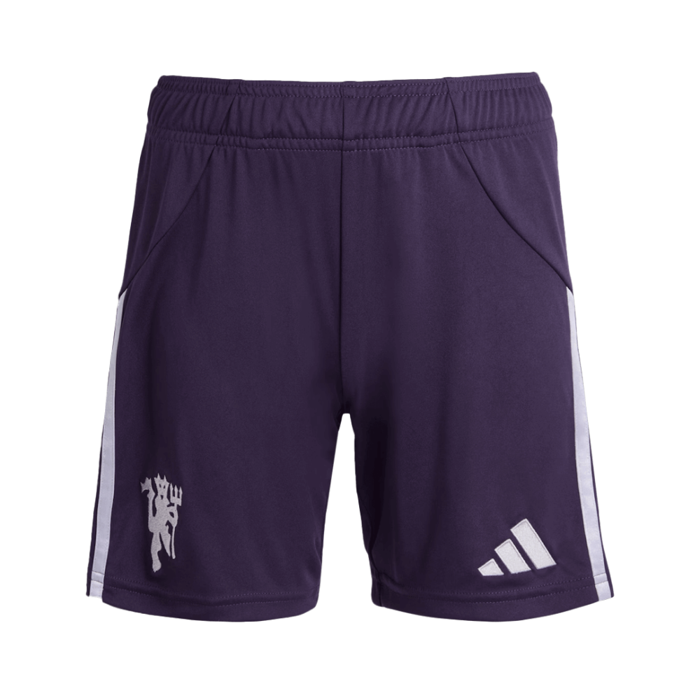 Manchester United Soccer Shorts Custom Away fans+player version 2025-26