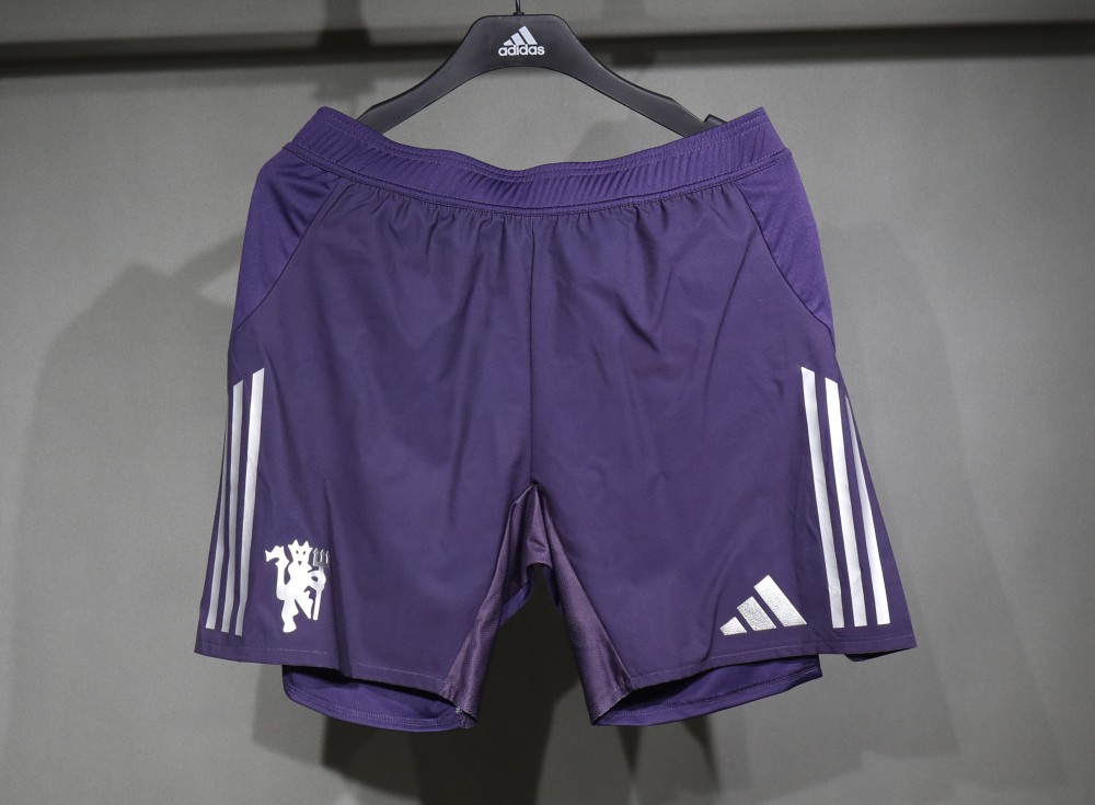 Manchester United Soccer Shorts Custom Away fans+player version 2025-26
