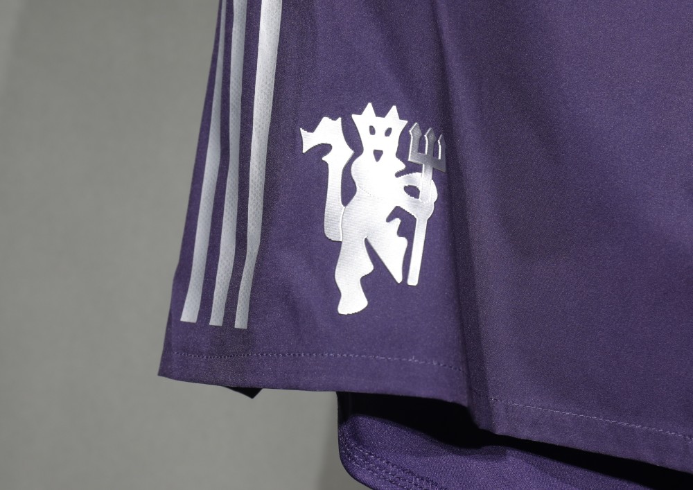 Manchester United Soccer Shorts Custom Away fans+player version 2025-26