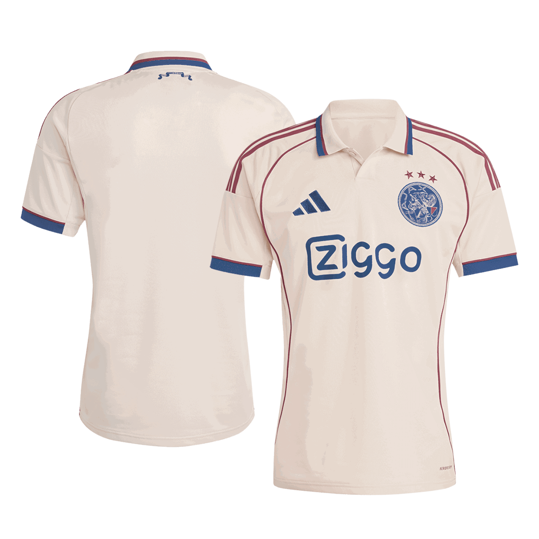 Ajax Soccer Jersey Third Away Shirt 2025-26