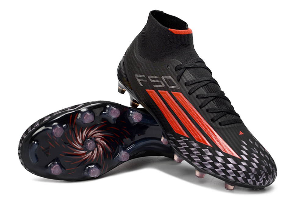 F50 high staple strap FG Football Shoes