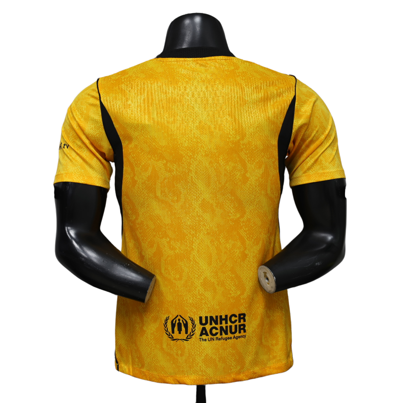 Barcelona 26-27 Season Yellow Special Edition Football Player Edition