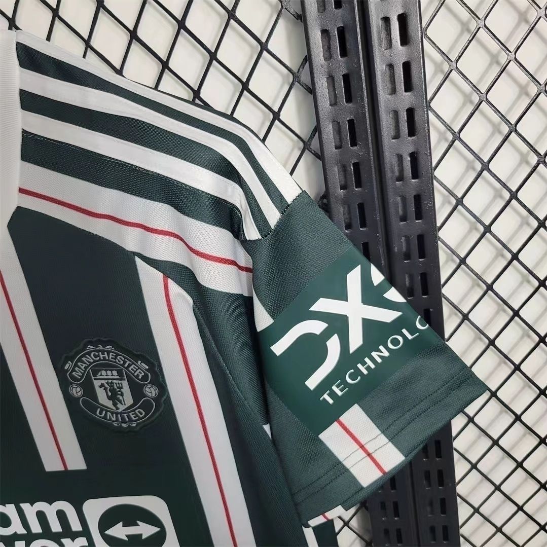 Manchester United away football jersey fan version for 2023/24 season
