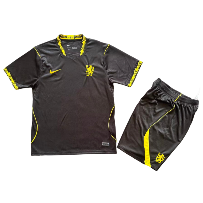 Chelsea 2026-27 Away Kids Football Jersey Kit Jersey+Shorts Fan Version