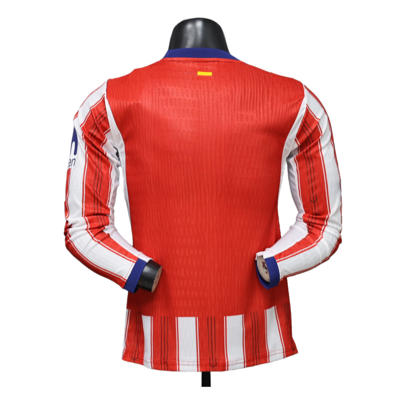 Atletico Madrid 2026-27 Season Home Player Edition - Long Sleeve