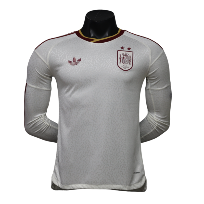 2026 Spain World Cup Champion 2 Stars Away Long sleeves Football jersey Player version