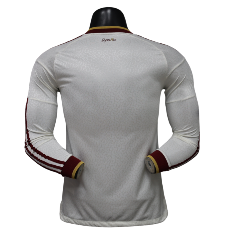 2026 Spain World Cup Champion 2 Stars Away Long sleeves Football jersey Player version