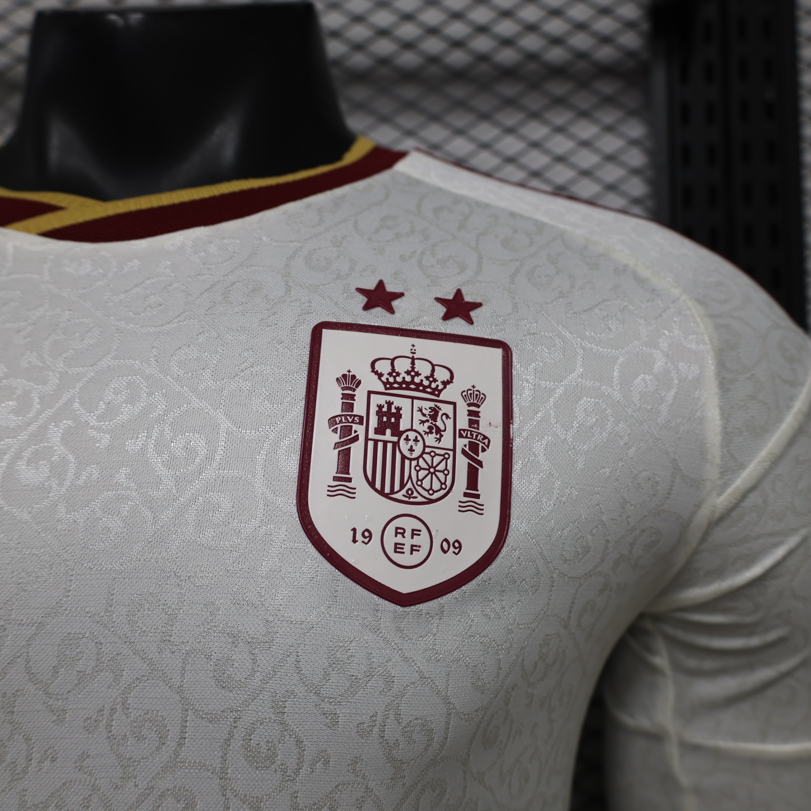 2026 Spain World Cup Champion 2 Stars Away Long sleeves Football jersey Player version